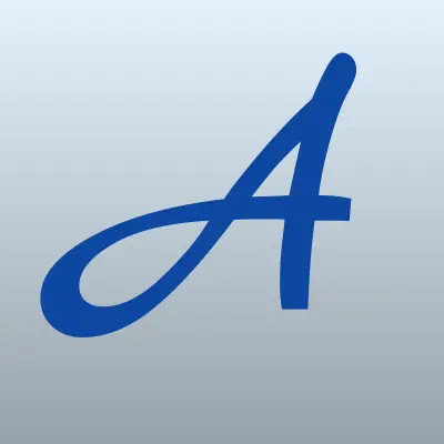 AviaSolutions, компания по продаже авиационного оборудования, лого-визитка
