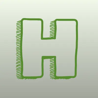 Hostel on Gagarina 19, лого-визитка