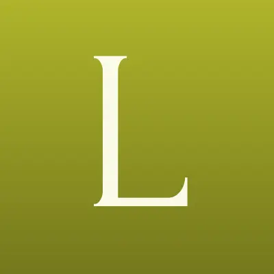 Лидер, универсальный магазин, лого-визитка