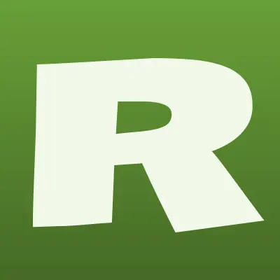 РИК, продовольственный магазин, лого-визитка
